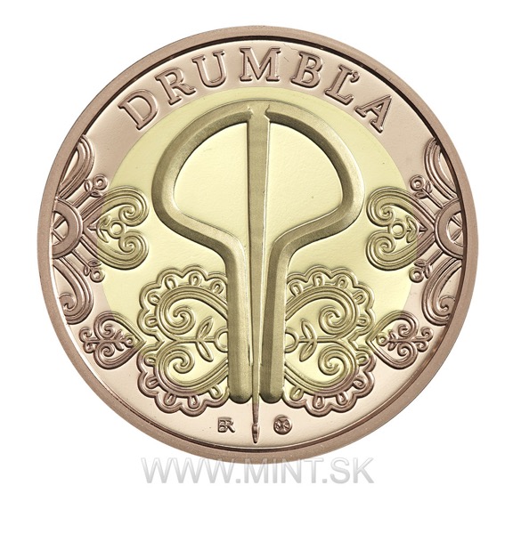 Zlatá 100-dolárová minca Drumbľa z Mincovne Kremnica